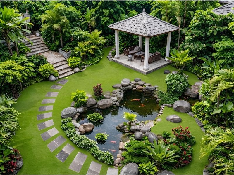 Thiết kế thi công cảnh quan sân vườn